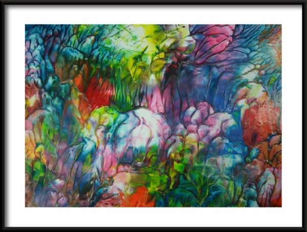 Affiche Mer de couleurs