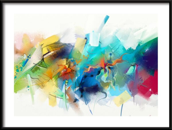 Passion colorée Poster