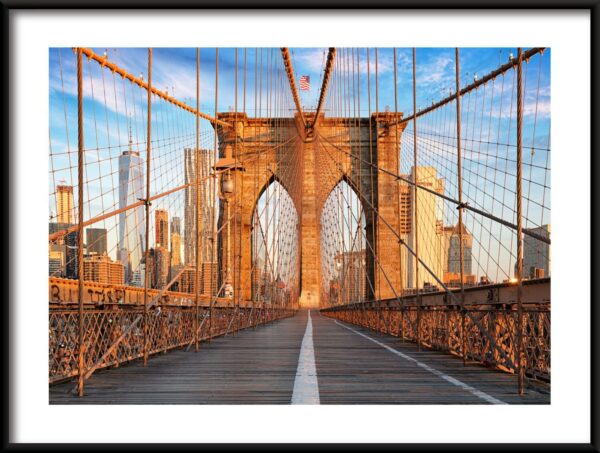 Affiche du pont de Brooklyn