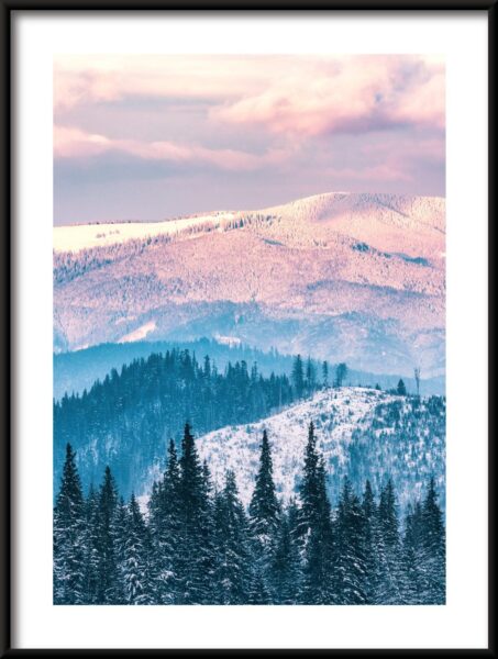 Affiche d'hiver de montagne – Image 3