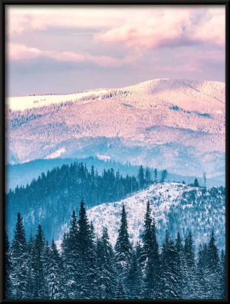 Affiche d'hiver de montagne – Image 4