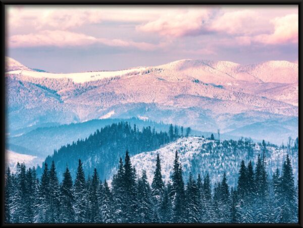 Affiche d'hiver de montagne – Image 2