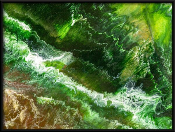 Vagues vertes Poster – Image 2