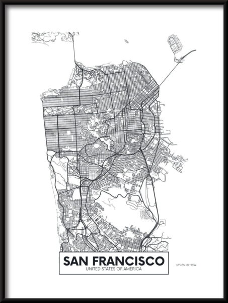 Carte de San Francisco