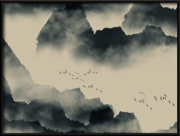 Affiche oiseaux de montagne – Image 2