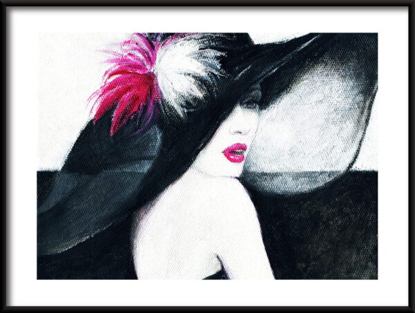 Accessoires roses Poster