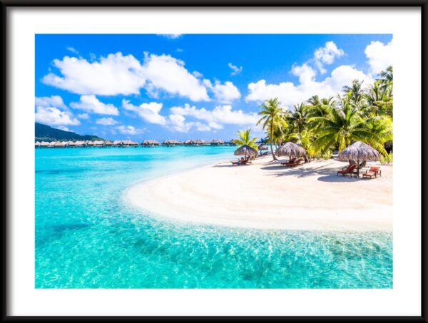 Île de vacances Poster