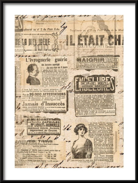 Affiche de journal français – Image 3