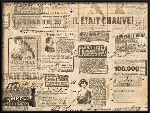 Affiche de journal français – Image 2