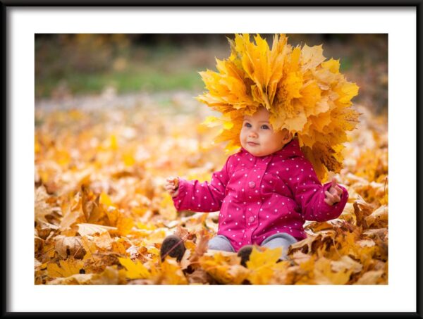 Bébé d'automne Poster