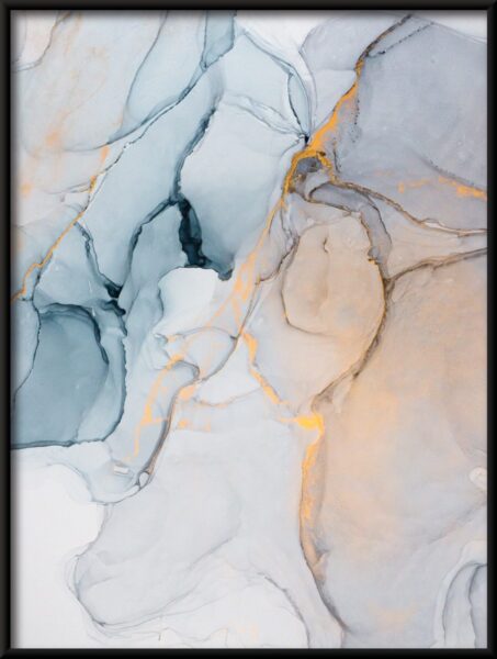 Or dans le bleu Poster – Image 2