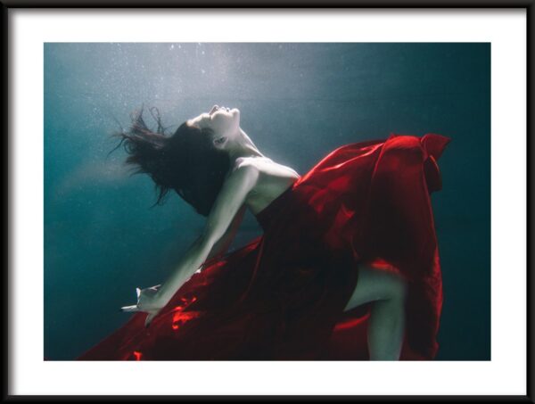 Affiche de danse sous-marine