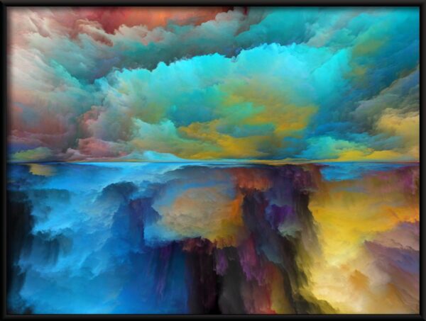 Affiche explosion de couleurs – Image 2