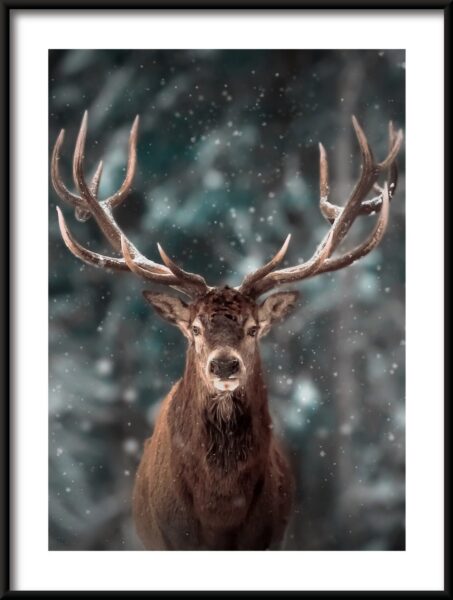 Affiche de cerf de beauté – Image 3