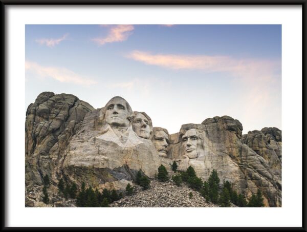 Mont Rushmore Poster