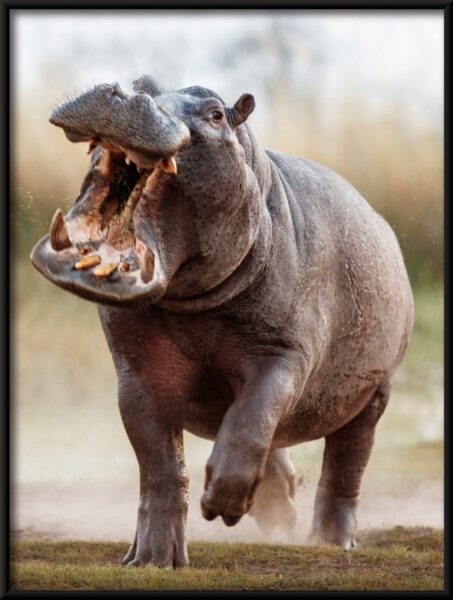 Affiche de course d'hippopotame – Image 4