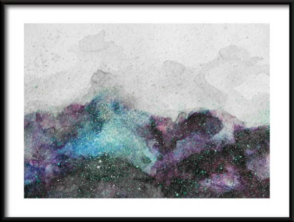 Couleurs sombres Poster