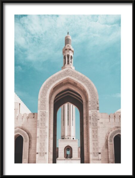 Affiche Minaret au loin