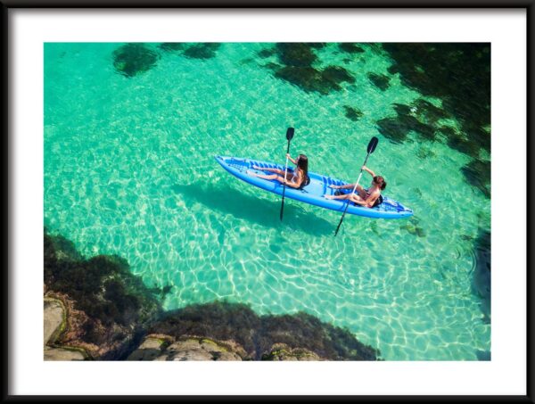 Filles en kayak