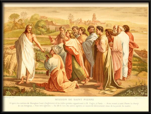 Affiche Jésus et Pierre – Image 2