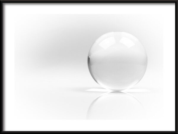 Perle blanche Poster