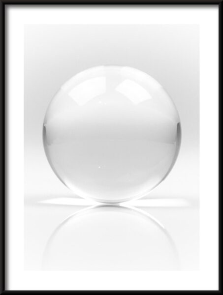 Affiche sphère blanche – Image 3