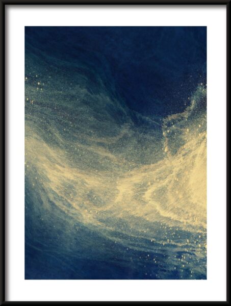 Vagues jaunes Poster – Image 3