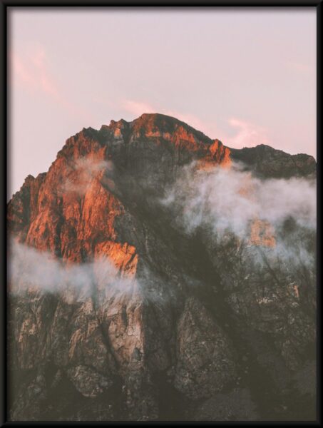 Affiche Montagne Rouge – Image 4