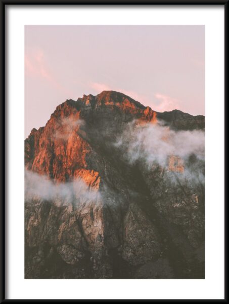 Affiche Montagne Rouge – Image 3