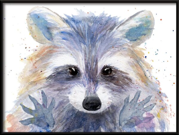Affiche animalière aquarelle – Image 2