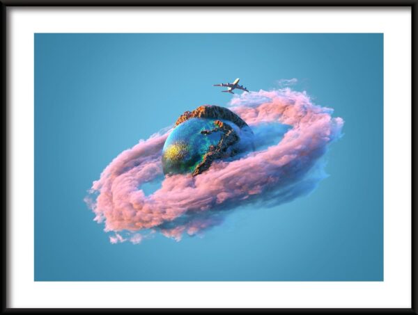 Affiche autour du monde