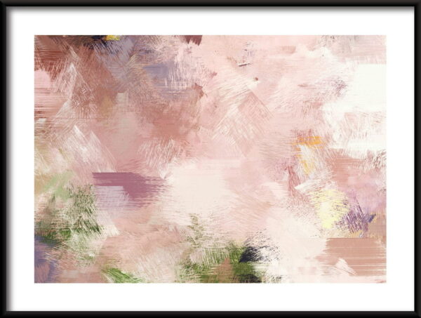 Nuances de rose affiche
