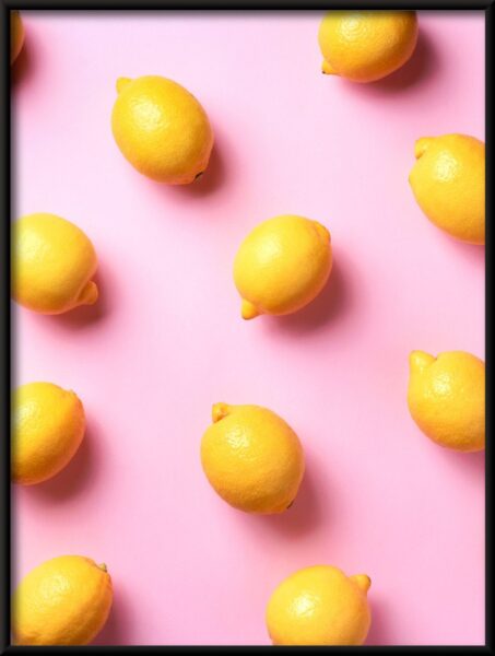Citrons en rose Poster – Image 4