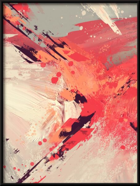 Affiche Enchevêtrement de couleurs – Image 4