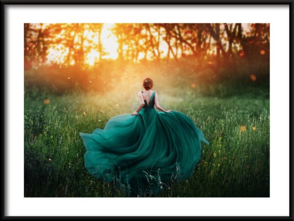 Robe verte Poster