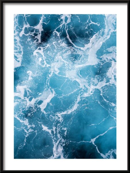 Vagues blanches Poster – Image 3