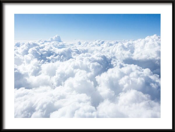 Affiche Au dessus des nuages