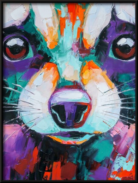 Chien coloré Poster – Image 4