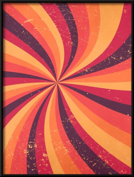 Affiche de rayures colorées – Image 4