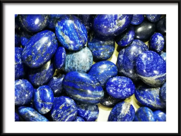 Pierres bleues Poster