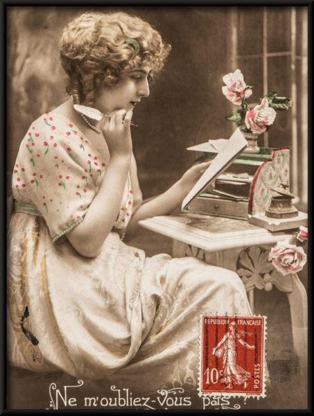 Carte postale française Poster – Image 2
