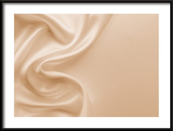Vagues de soie Poster