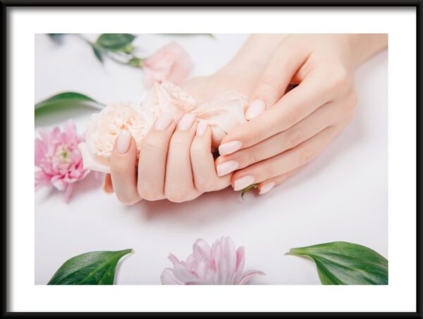 Délicatesse des mains Poster