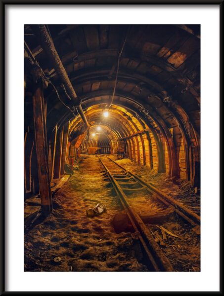Affiche de puits de mine – Image 3