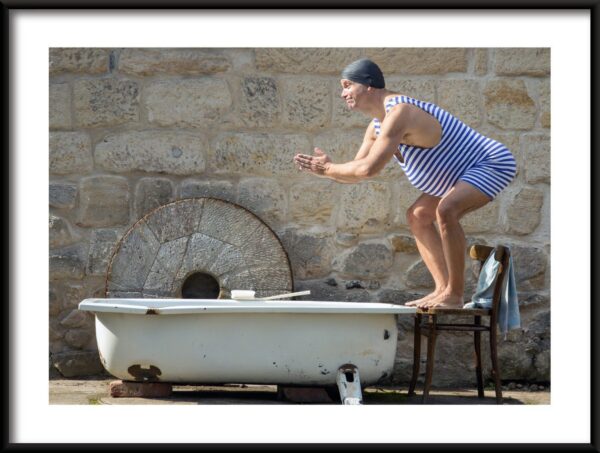 Saut de baignoire Poster