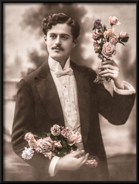 Homme aux fleurs – Image 2