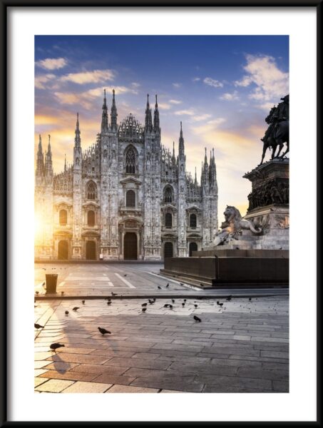 Affiche Le soleil à Milan – Image 3