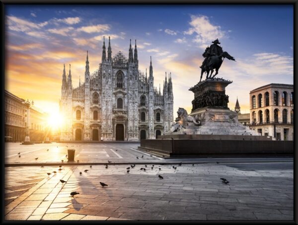 Affiche Le soleil à Milan – Image 2
