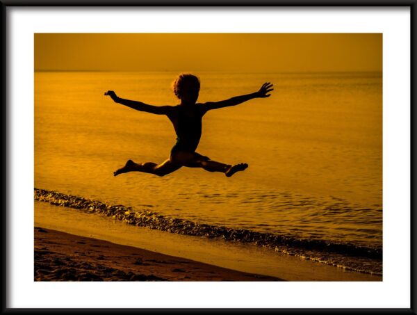 Saut en hauteur Poster