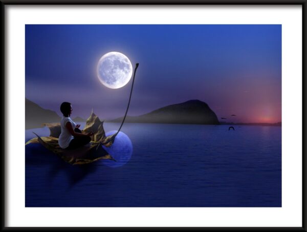 Méditation de minuit Poster